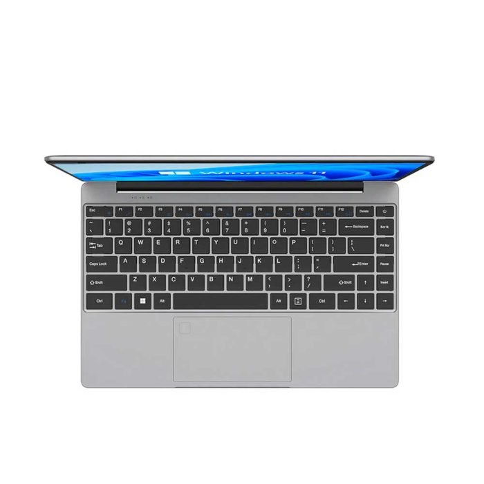 Laptop HUNDAI HYBOOK PLUS Celeron N4020 / 4GB / 128GB SSD / 14" HD / W11 Home / Gris Espacial (HT14CC1C46SG) - Imagen 2